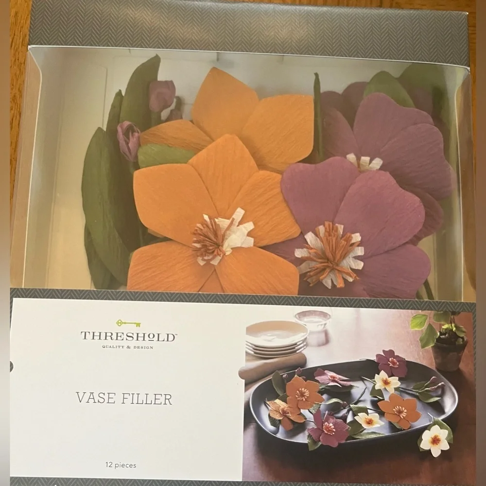NWT threshold spring flower filler decor for bowls, Etc